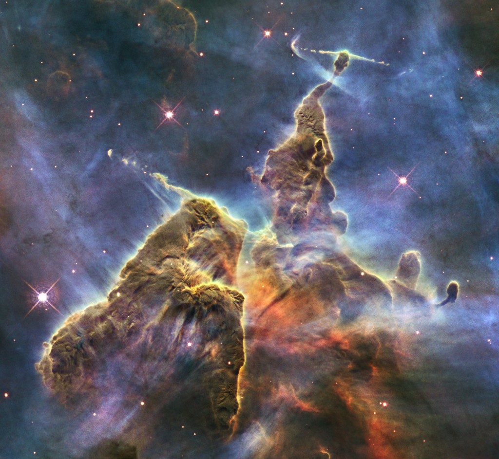Hubble: Nahezu alles, was man am Nachthimmel sehen kann, sind Teile von Galaxien. © n-tv 
